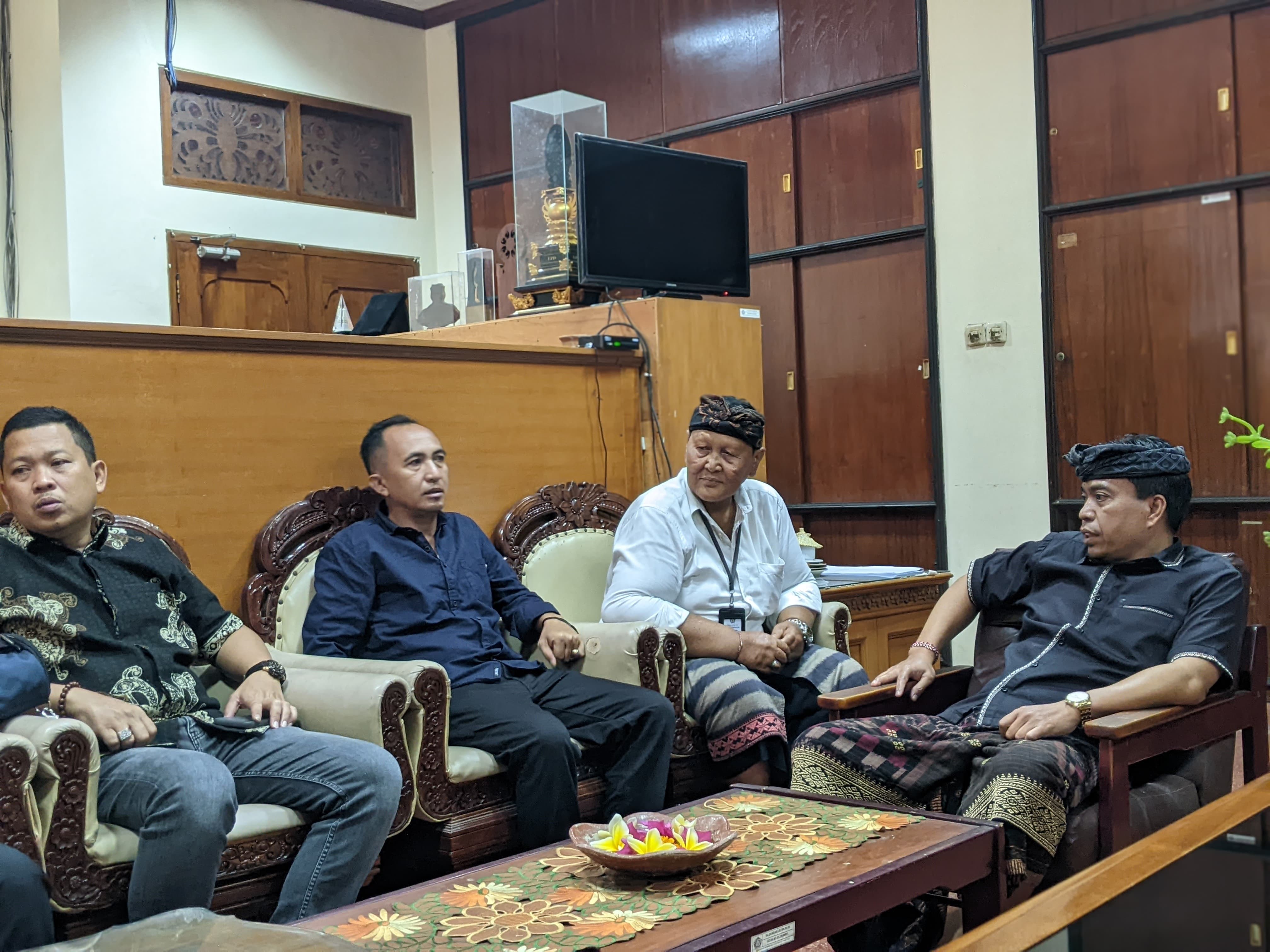 Setwan Bali Menerima Bagian Umum Setwan Sulsel