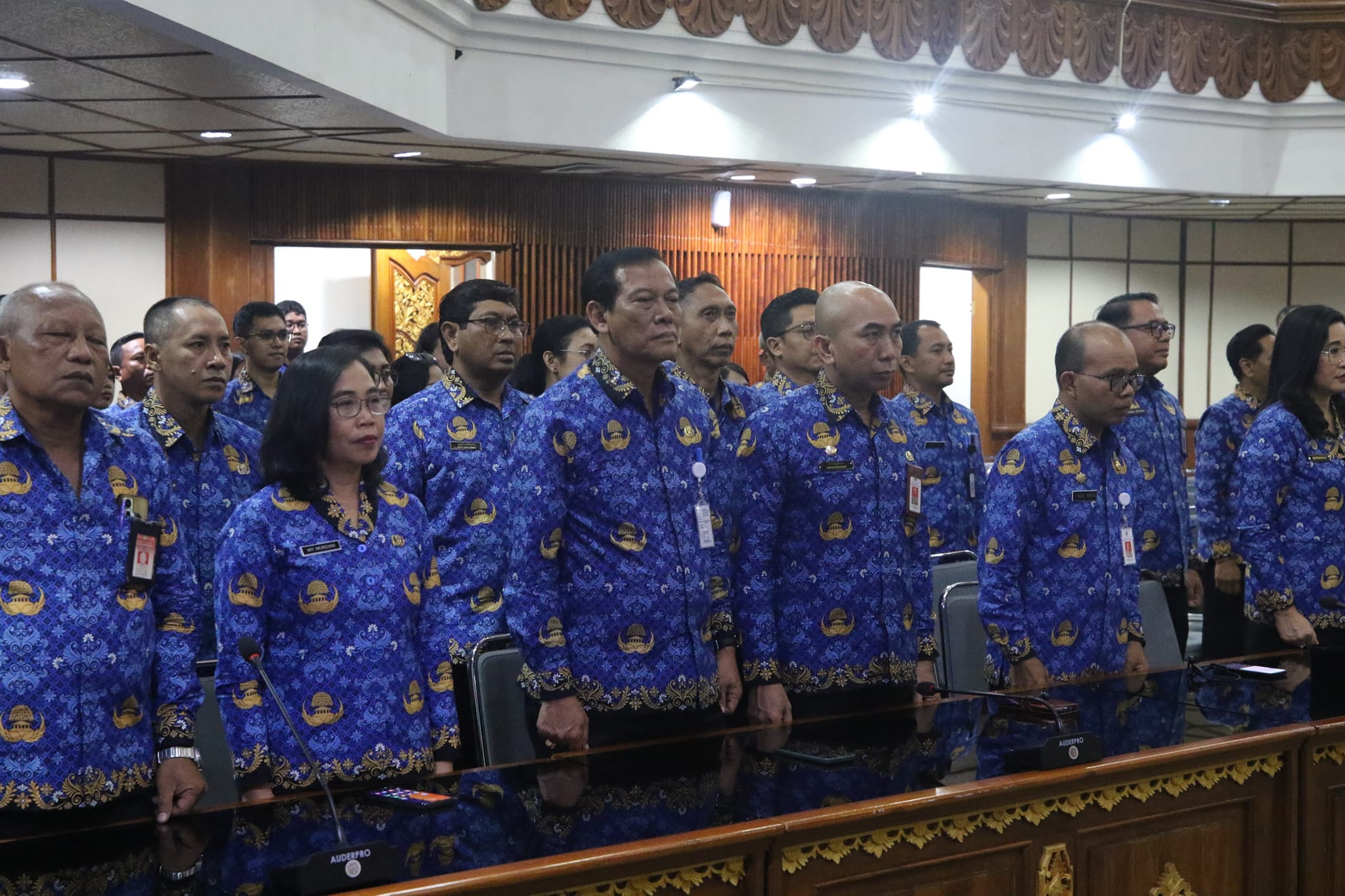 Setwan DPRD Bali Menghadiri Acara Syukuran HUT ke -53 KORPRI Provinsi Bali
