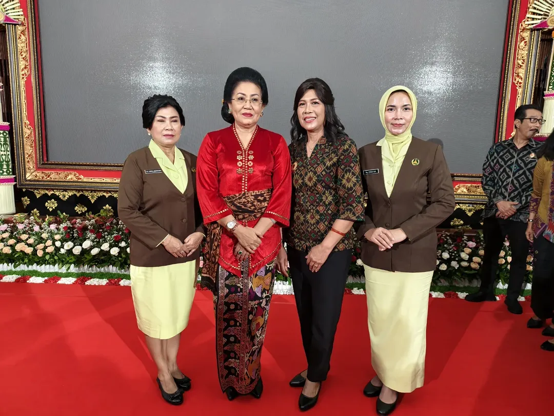 Ketua Gatriwa Provinsi Baali Menghadiri Acara Pengukuhan Ketua Tim Penggerak PKK
