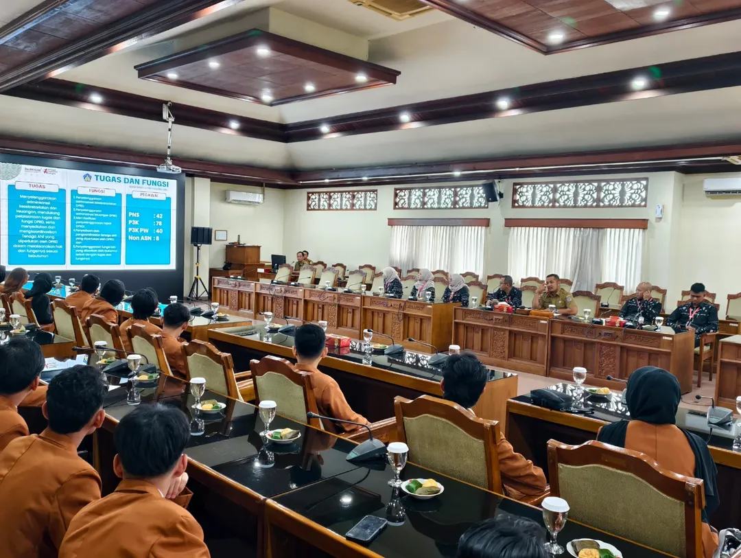 Sekretariat DPRD Bali Terima Kunjungan Fakultas Hukum UPGRI Kanjuruhan Malang