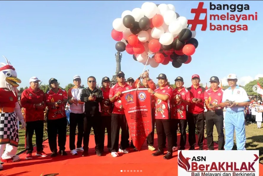 Pimpinan DPRD Hadiri Pembukaan PORJAR Provinsi Bali Tahun 2026