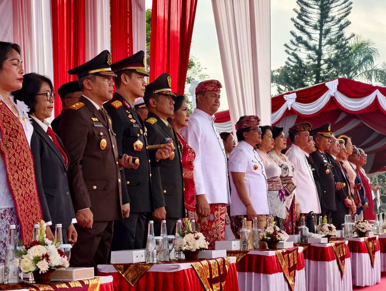 DPRD Hadir dalam Upacara HUT RI ke-81