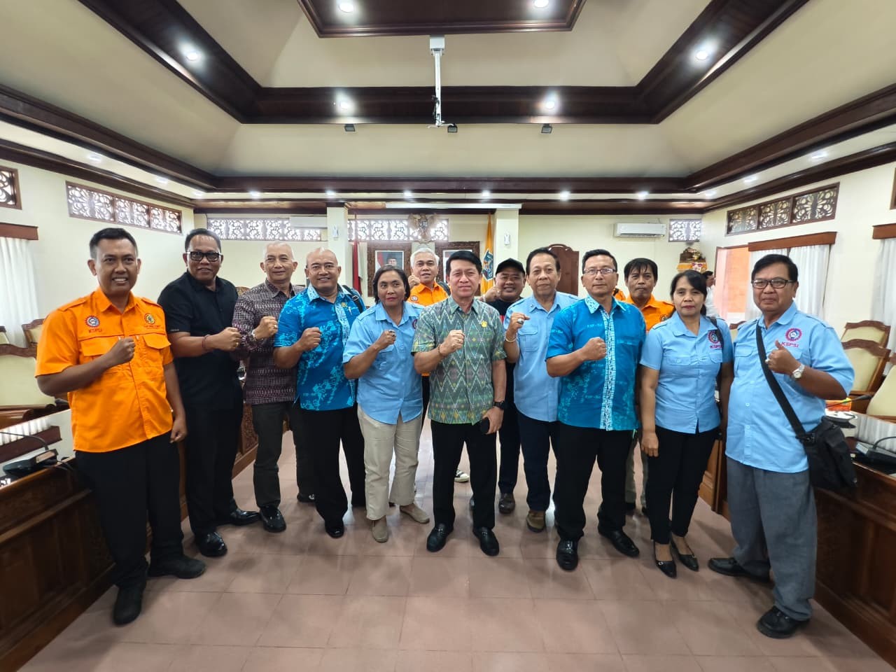 DPRD Bali terima Audiensi Konfederasi Serikat Pekerja Seluruh Indonesia