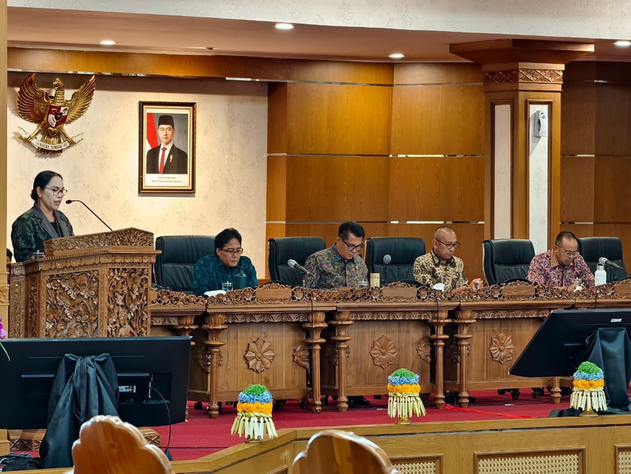 Rapat Paripurna ke-55 DPRD Provinsi Bali