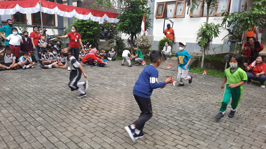 Perayaan HUT RI Ke 77 di SLBN 1 Bangli Berlangsung Meriah