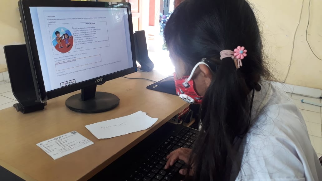 PMPK Monitoring Kegiatan ANBK di SLB Negeri 1 Karangasem