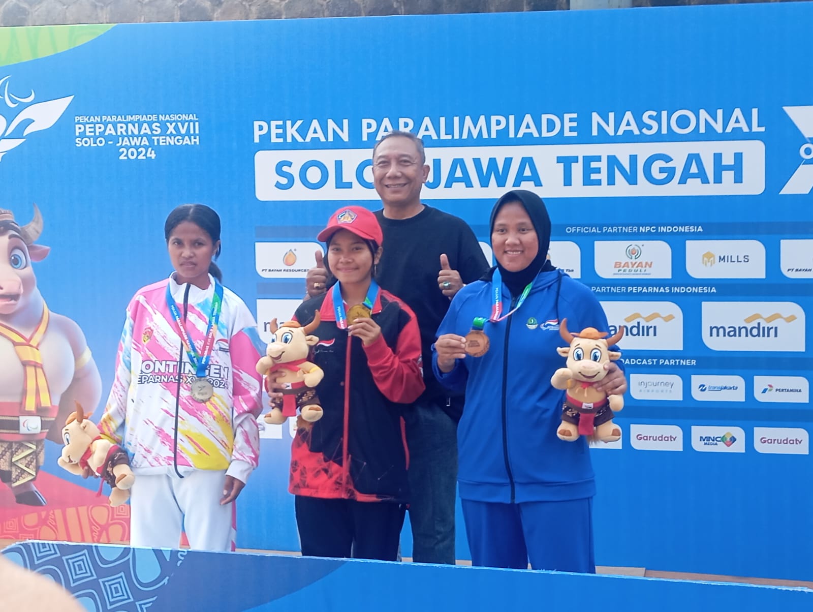 Prestasi Atlet SLB Negeri 3 Denpasar Mewakili Provinsi Bali di Pekan Paralimpiade Nasional (Peparnas) XVII 2024