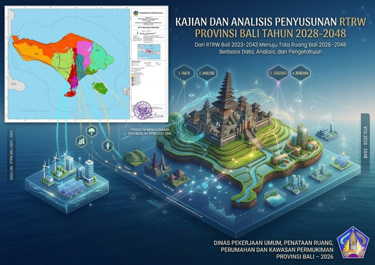 Kajian dan Analisis 01 – Penyusunan RTRW Provinsi Bali Tahun 2028–2048