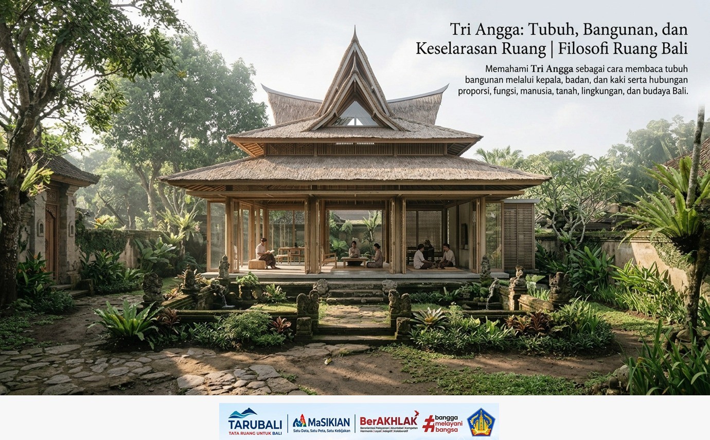 Tri Angga: Tubuh, Bangunan, dan Keselarasan Ruang